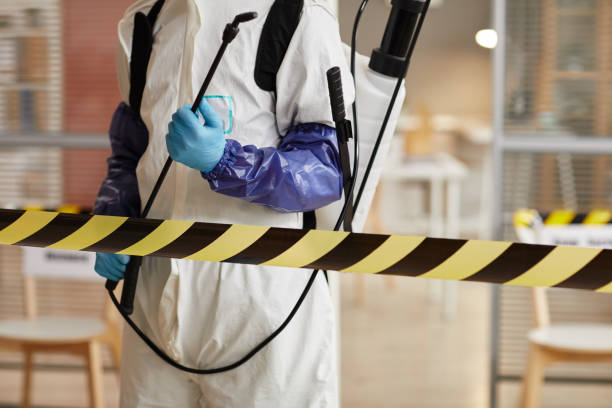 Professional Trauma Scene Cleanup technician working in Belmont, MI